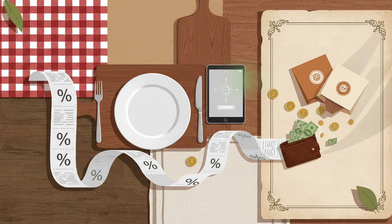 Provisionsmodelle im Restaurant: Wie 3-6% Kommission Ihren Gewinn auffressen (+ kostenlose Alternative)