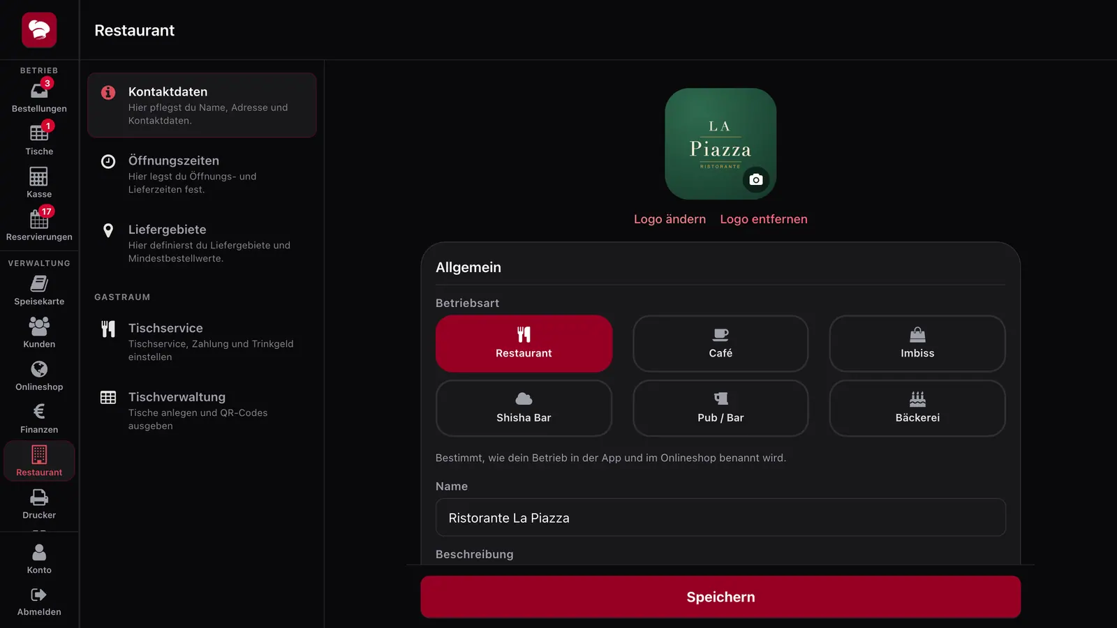 GastroSystem: Neue Marke, direkt in der App.